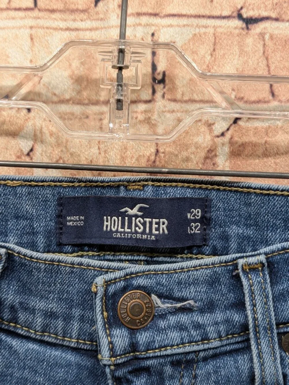 Hollister Slim Straight Epic Flex Jeans Size w29 x L32